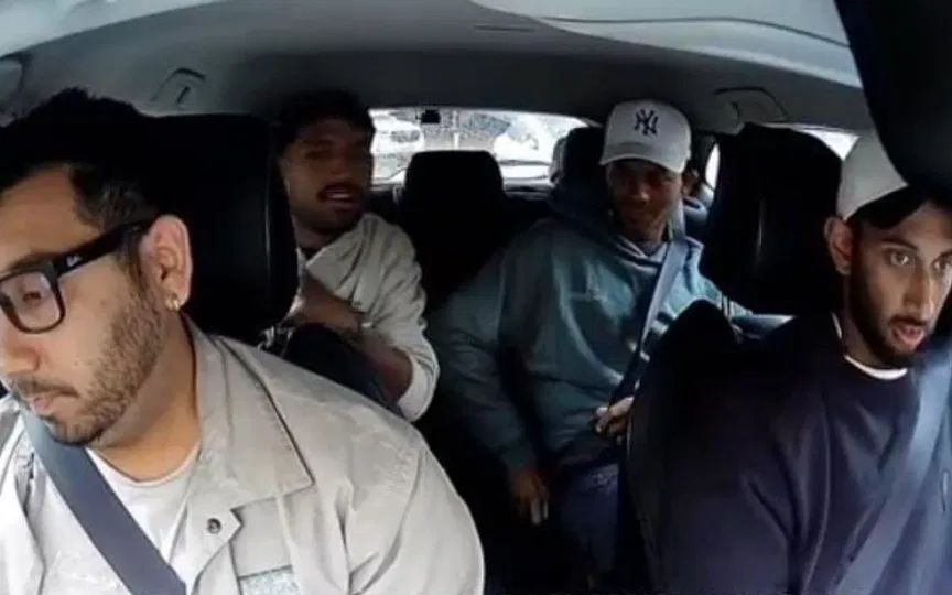 Indian Stars Board Uber In Adelaide news